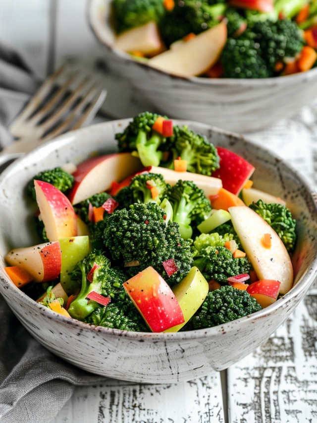 Broccoli Apple Salad Recipe