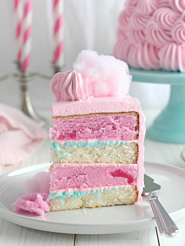 Cotton Candy Cake Recipe