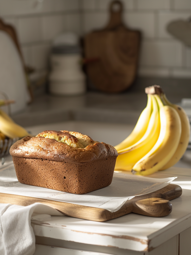 Fluffy Banana Bread