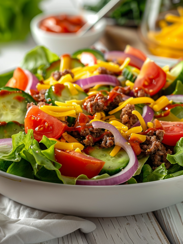 Hamburger Salad Recipe