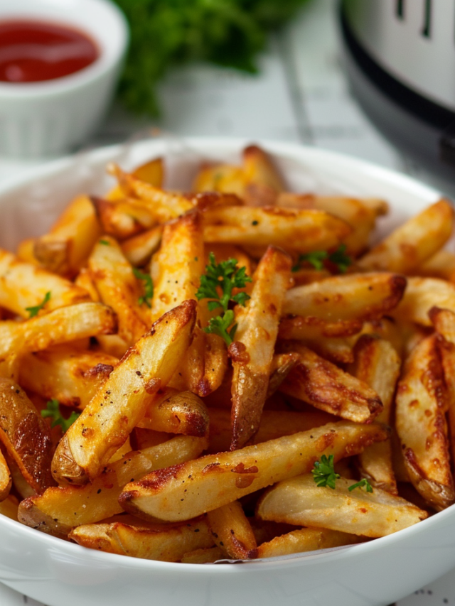 Homemade French Fries in Air Fryer Recipe