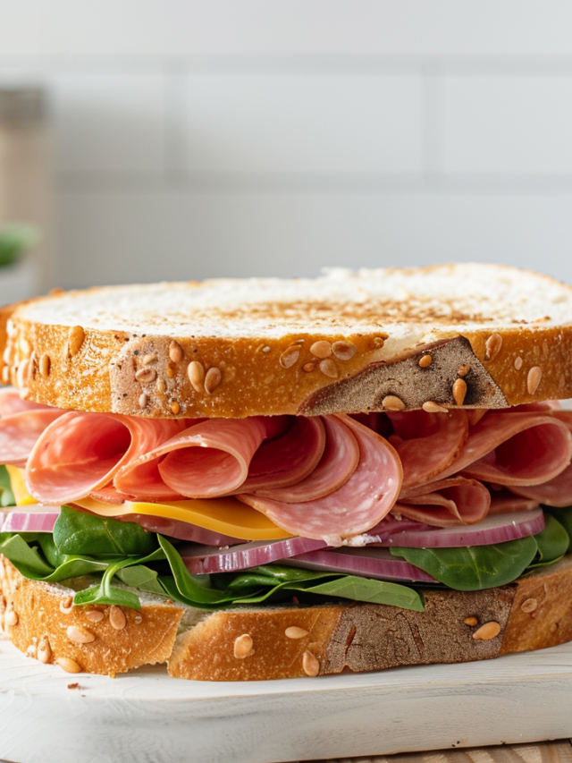 Mortadella Sandwich Recipe
