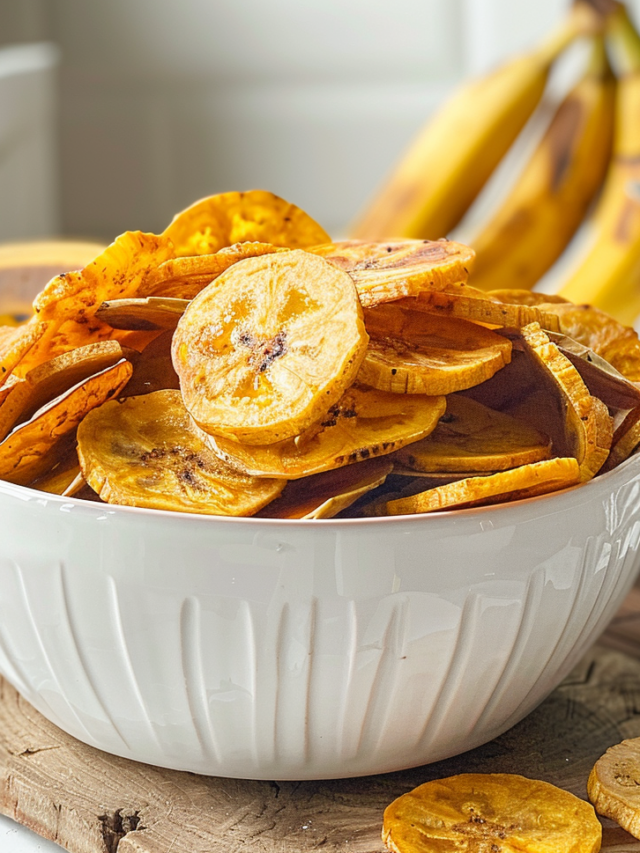Plantain Chips Recipe: Easy Homemade Delightful Twist!