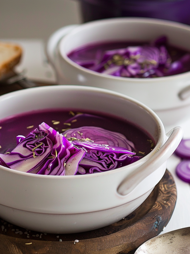 Red Cabbage Soup Recipe