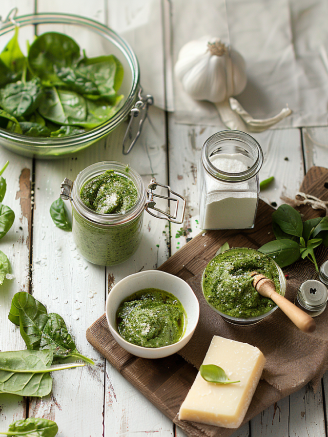 Spinach Pesto Recipe