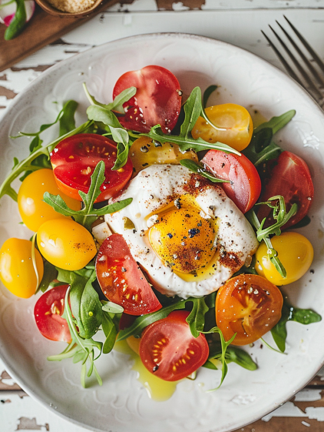 Tomato Burrata Salad Recipe
