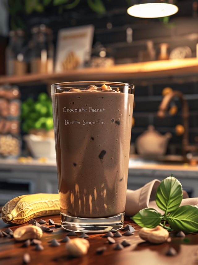 Chocolate Peanut Butter Smoothie Recipe