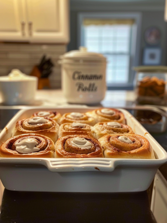 Viral TikTok Cinnamon Rolls with Heavy Cream