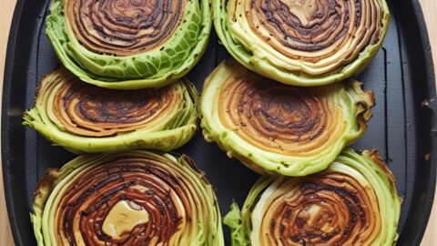 Grilled cabbage steaks on gas grill best sale