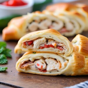 Chicken Stuffed Crescent Rolls Recipe