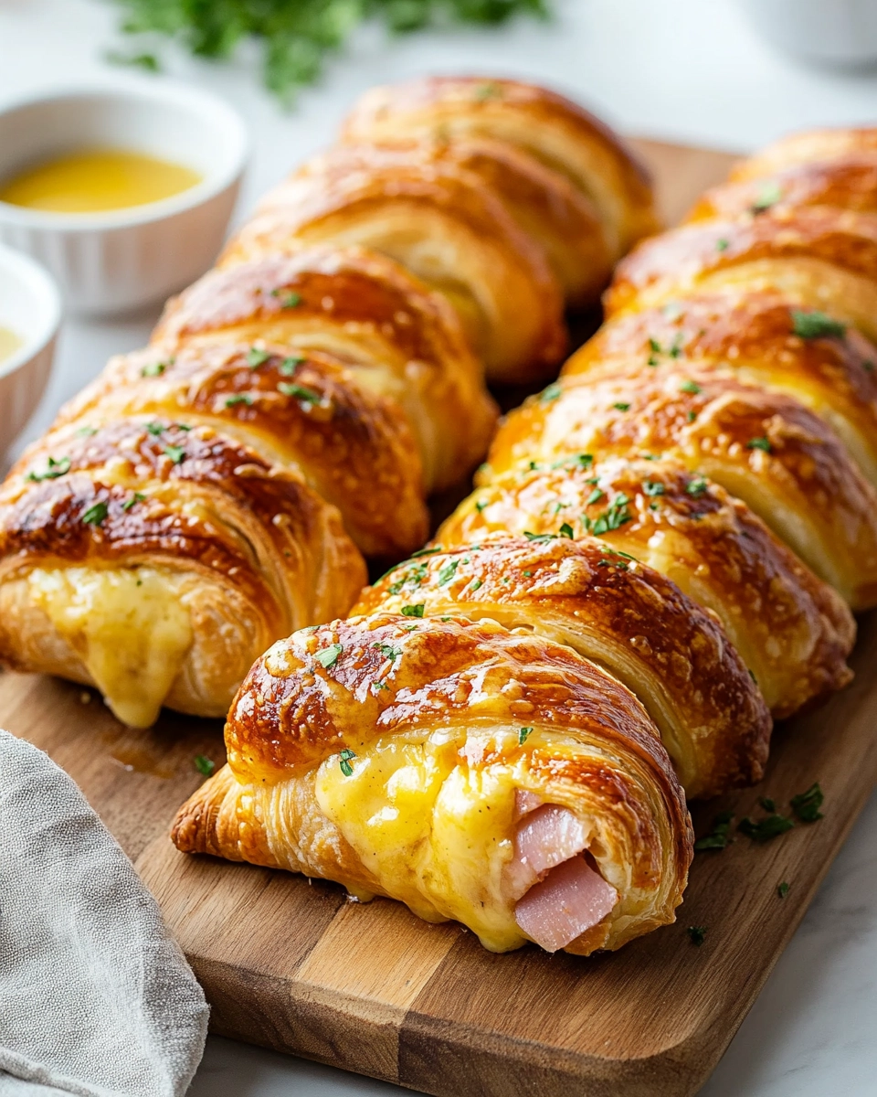 Cheese Crescent Roll-Up