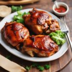 BBQ Chicken Thighs Crockpot Recipe: Simple Crockpot BBQ!