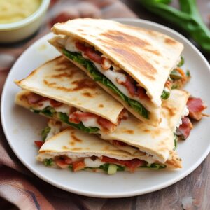 Chicken Bacon Ranch Quesadilla Recipe