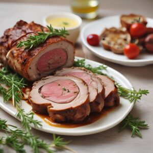 Provencal Lamb Roulade Recipe