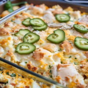 Jalapeno Popper Chicken Casserole Recipe