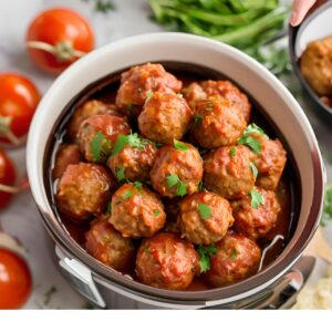 Slow Cooker Turkey Meatballs Recipe