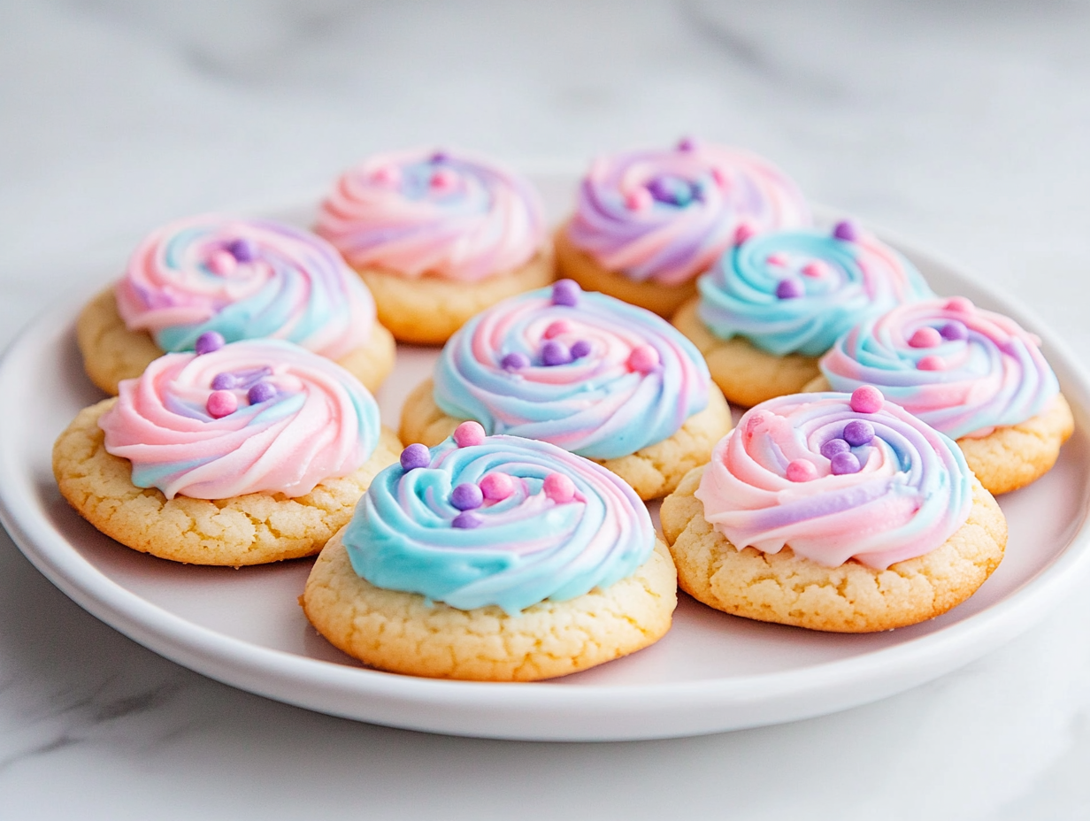 Cotton Candy Crumbl Cookie: Enjoy Crumbly Goodness!
