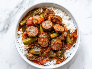 Okra And Sausage: Quick And Delightful Meal!