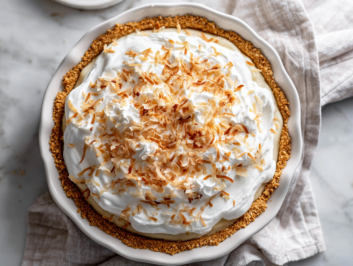 Old Fashioned Coconut Cream Pie: Classic Coconut Pie!