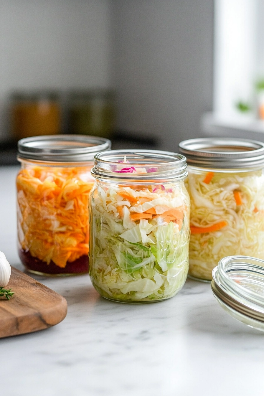 Open jars daily to release air