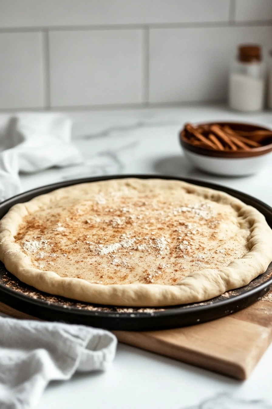 Sprinkle remaining cinnamon