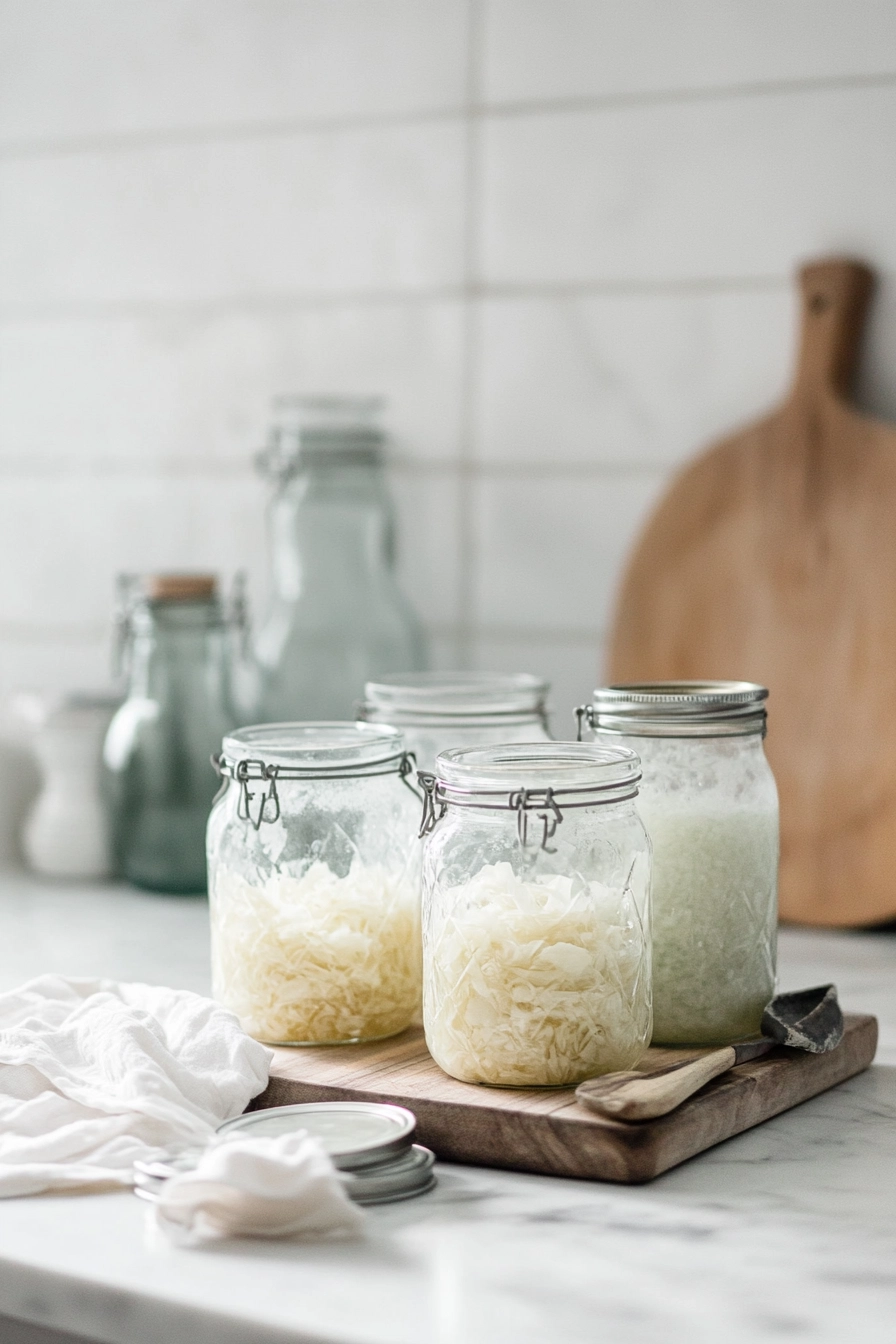 Sterilize jars and equipment