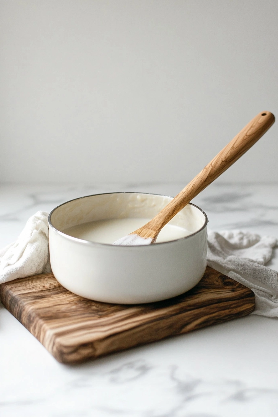 Stir until the sugar dissolves completely.