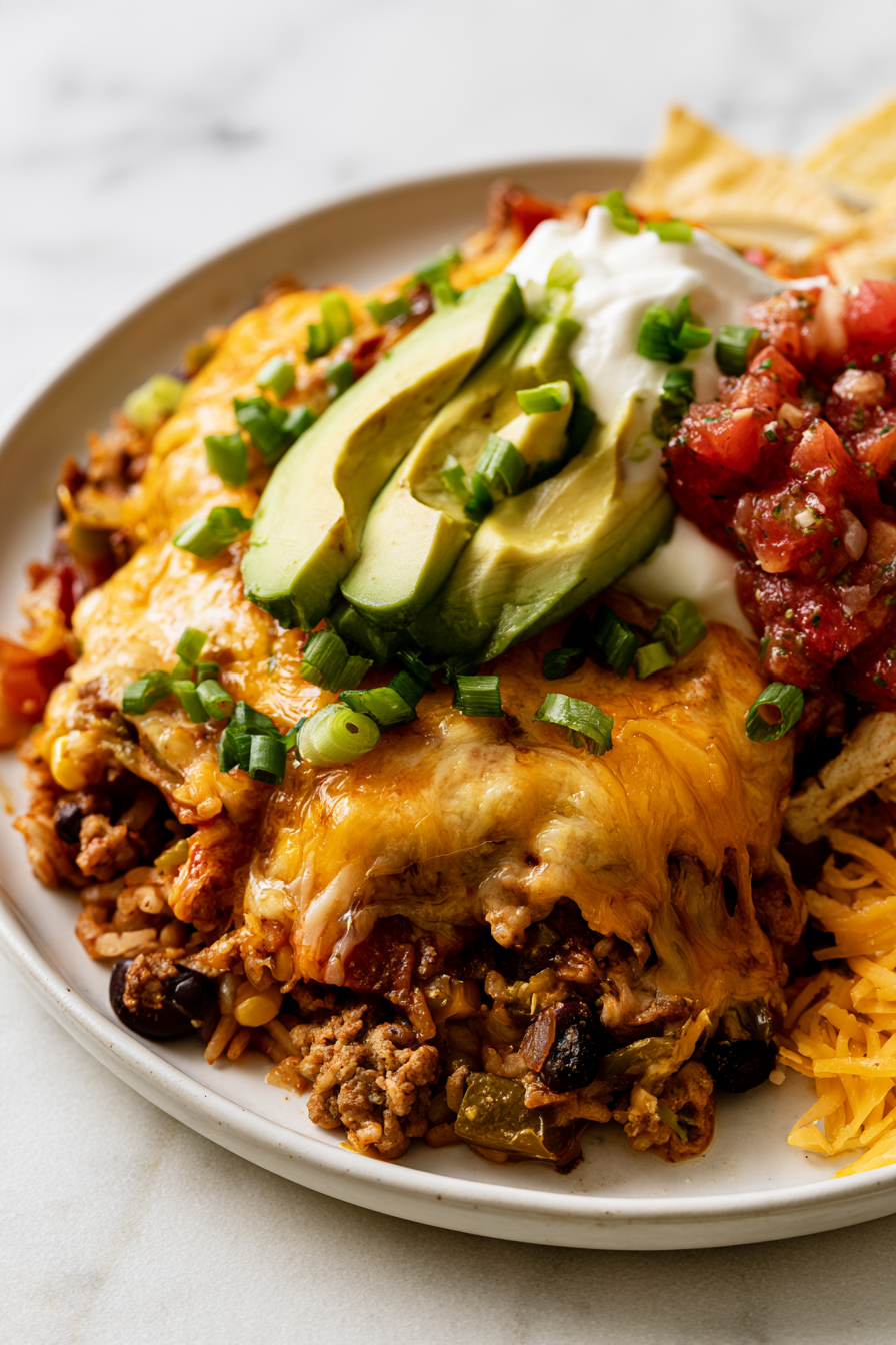 Turkey Taco Casserole