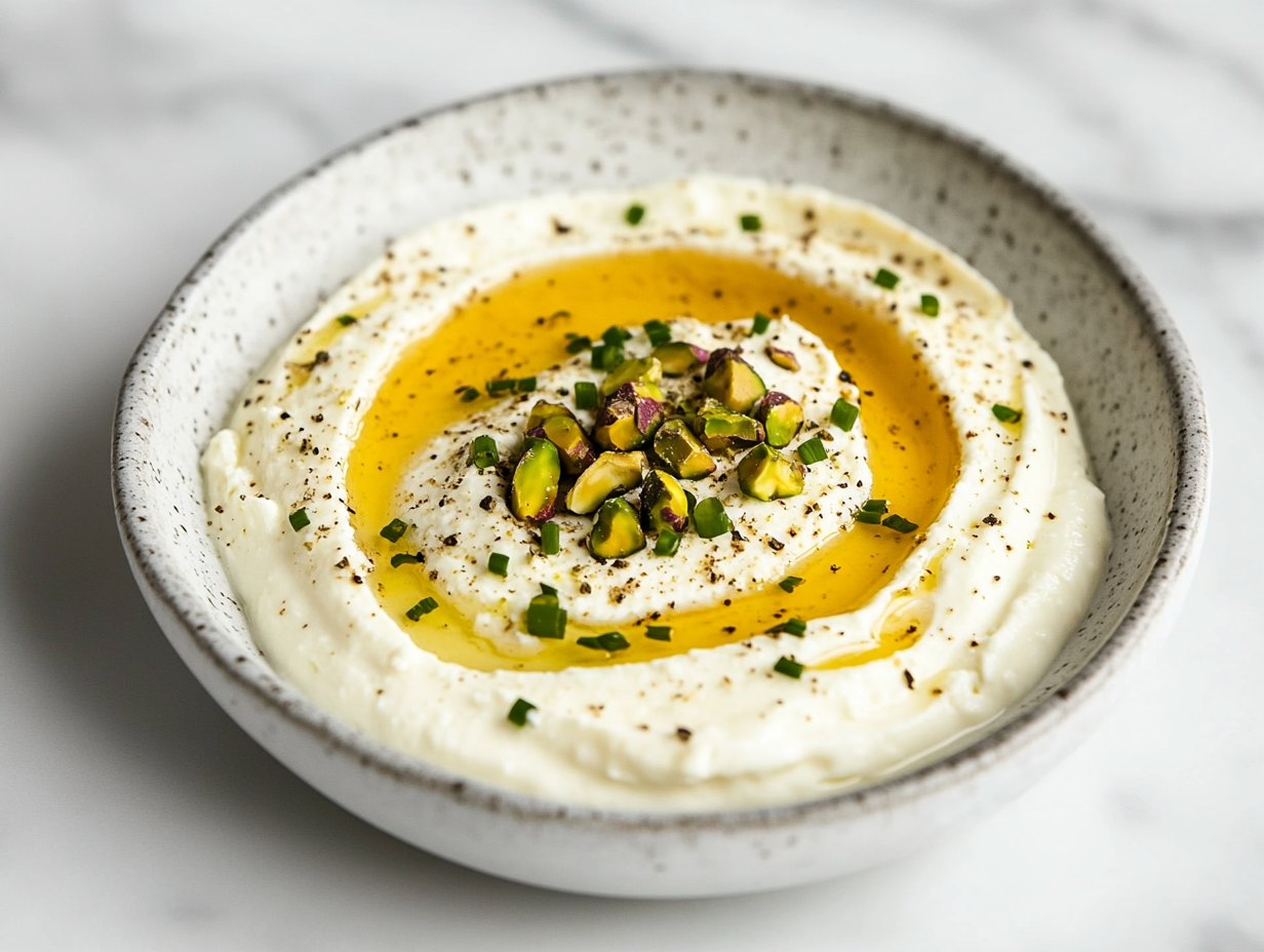 Whipped Feta with Honey Recipe: Creamy and Sweet!
