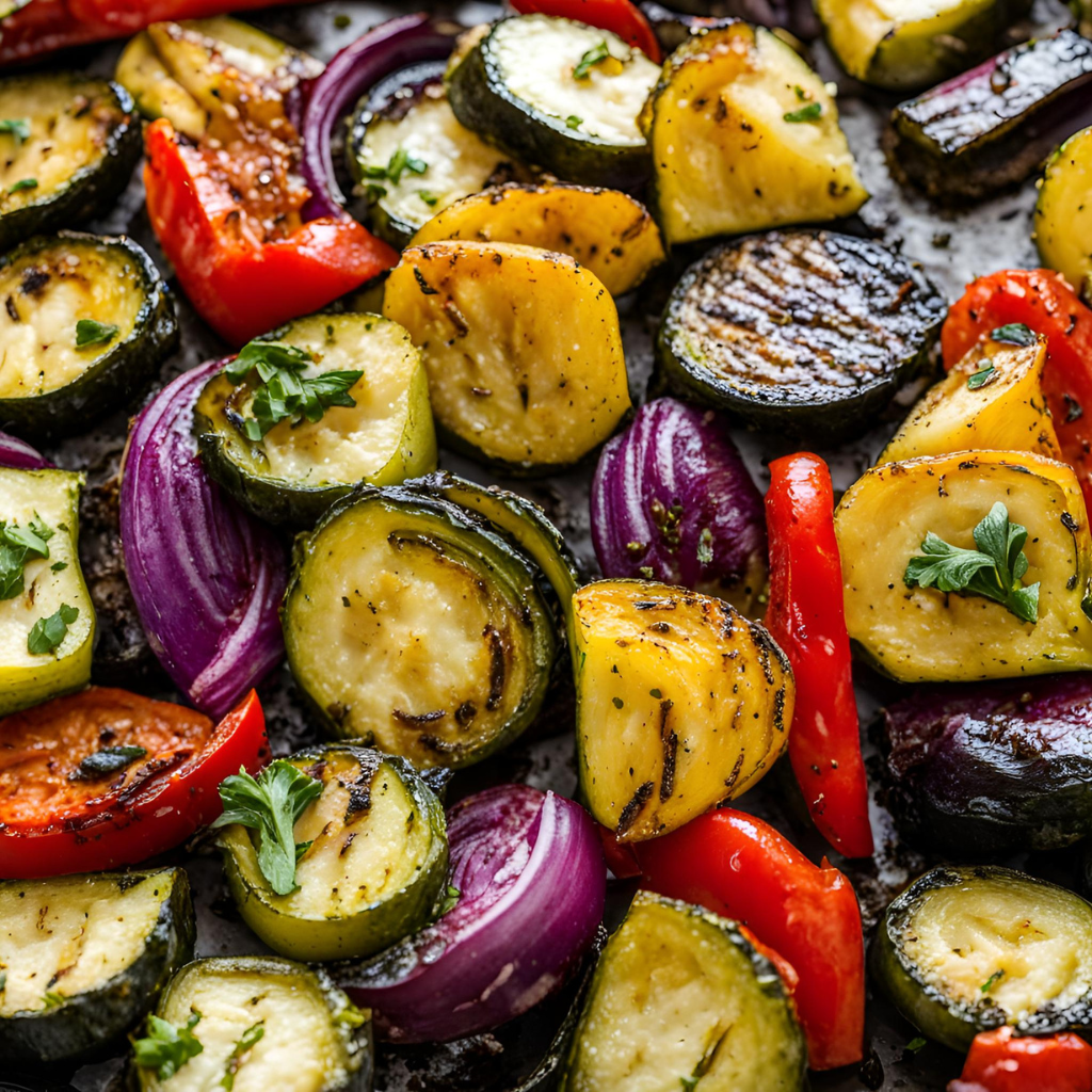 air fryer grilled vegetables