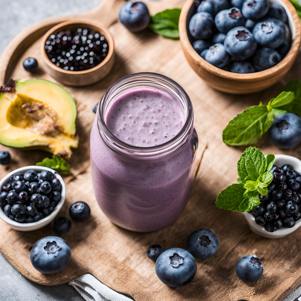 Blueberry Kefir Smoothie: Super Refreshing Summer Sip! - The Fresh Man cook