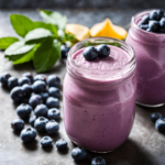 blueberry kefir smoothie