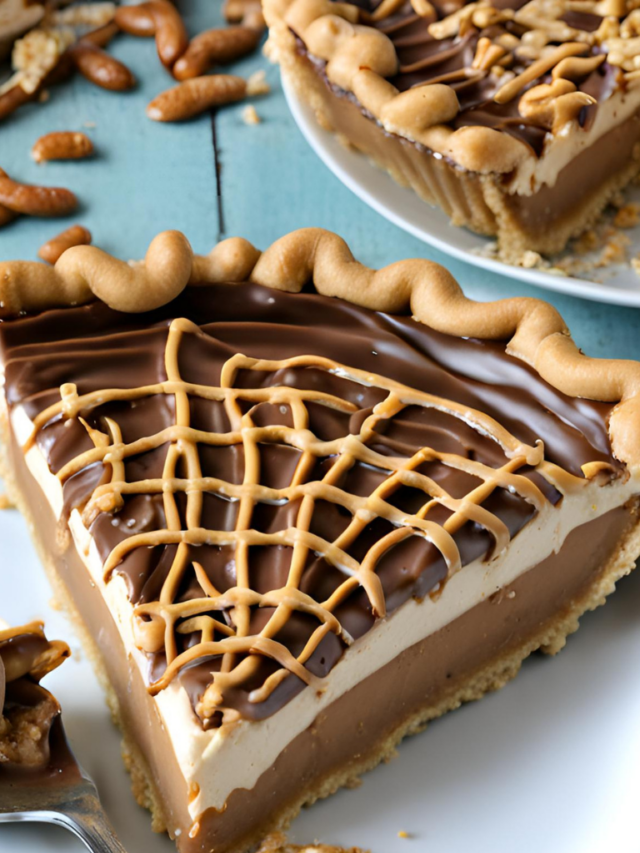 peanut butter pretzel pie