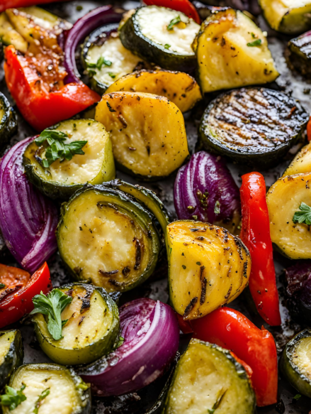 air fryer grilled vegetables