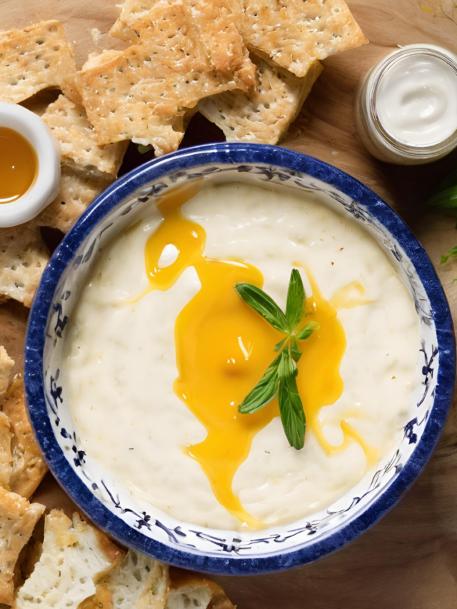 hot honey ricotta dip