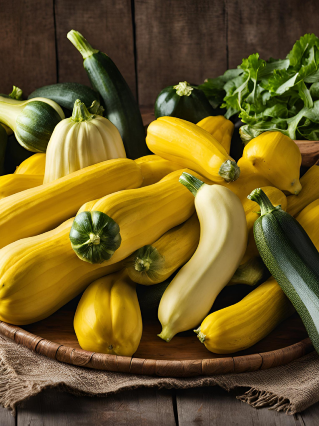 yellow squash and zucchini