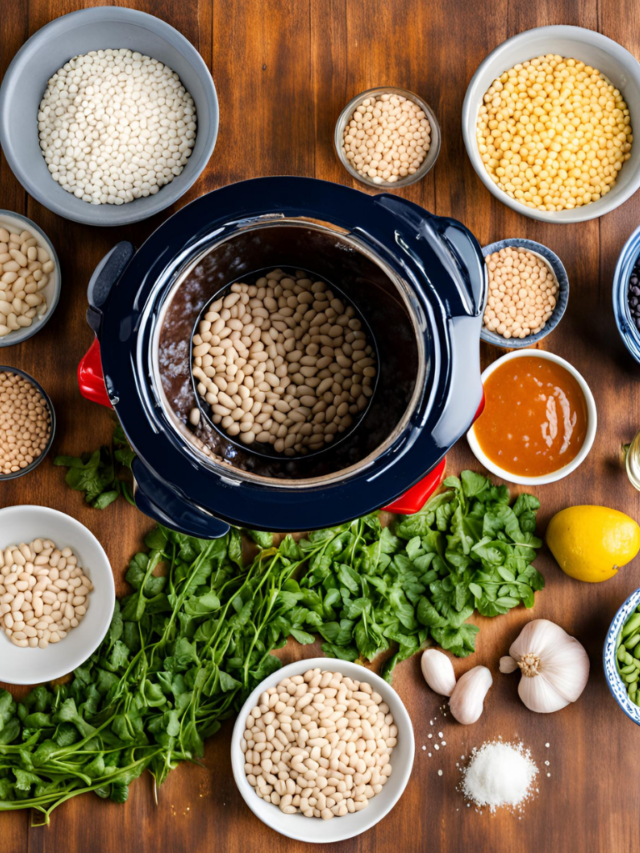 navy beans in crock pot