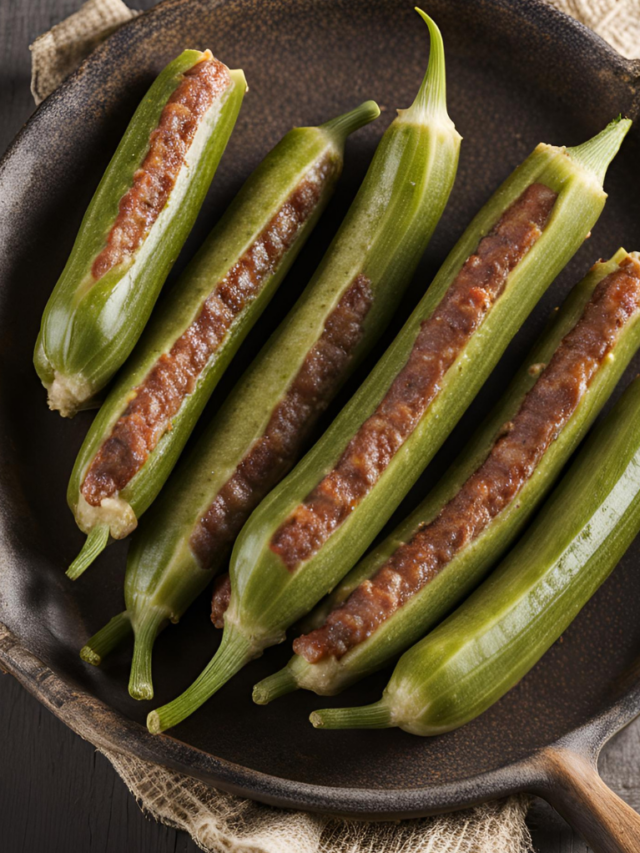 okra and sausage