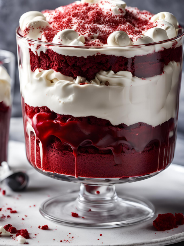 red velvet trifle