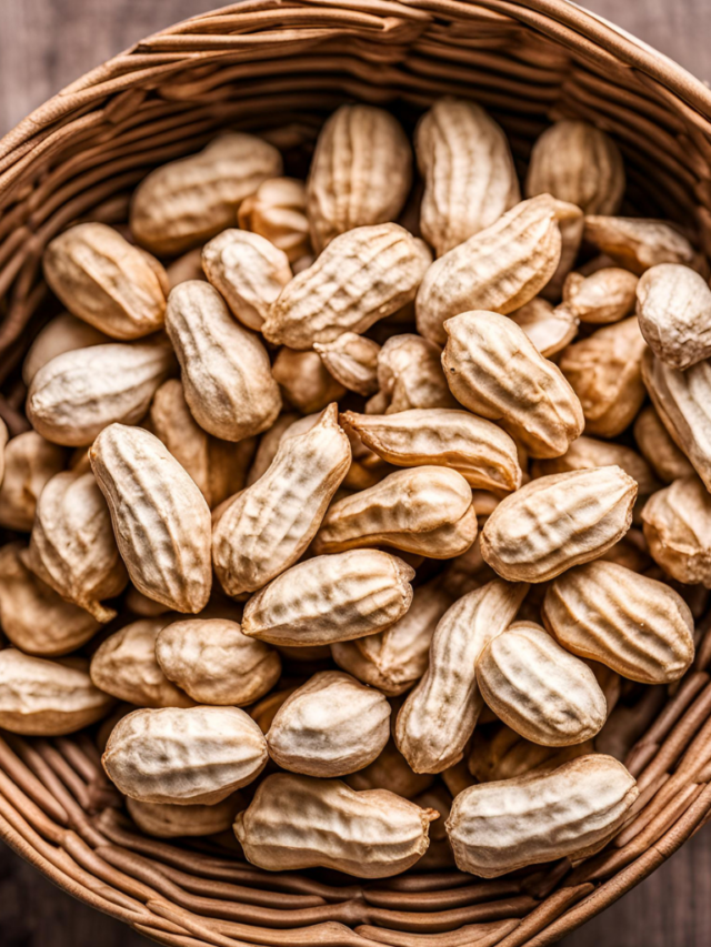 roasted peanuts in shell