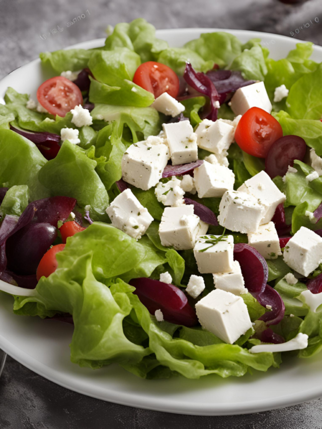 salad with feta cheese