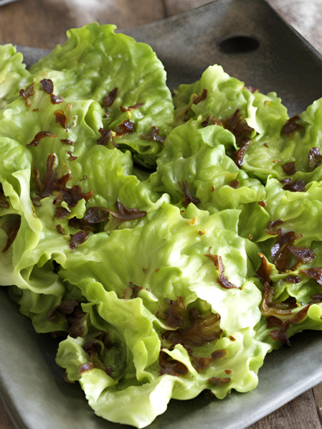 wilted lettuce recipe