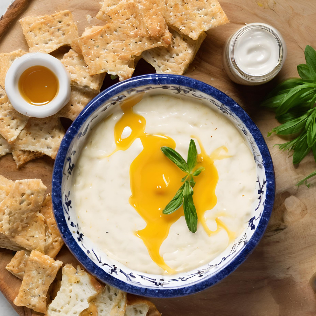 hot honey ricotta dip