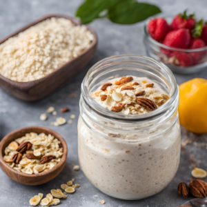 kefir overnight oats