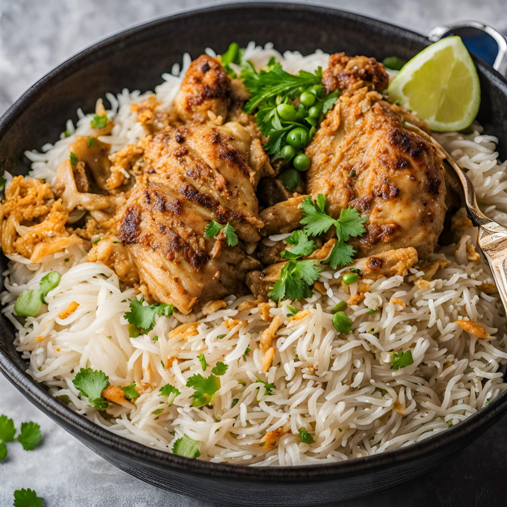 Chicken Teriyaki Pineapple Bowl