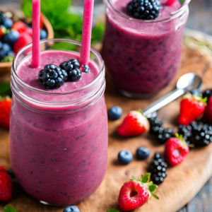 mixed berry smoothie recipe