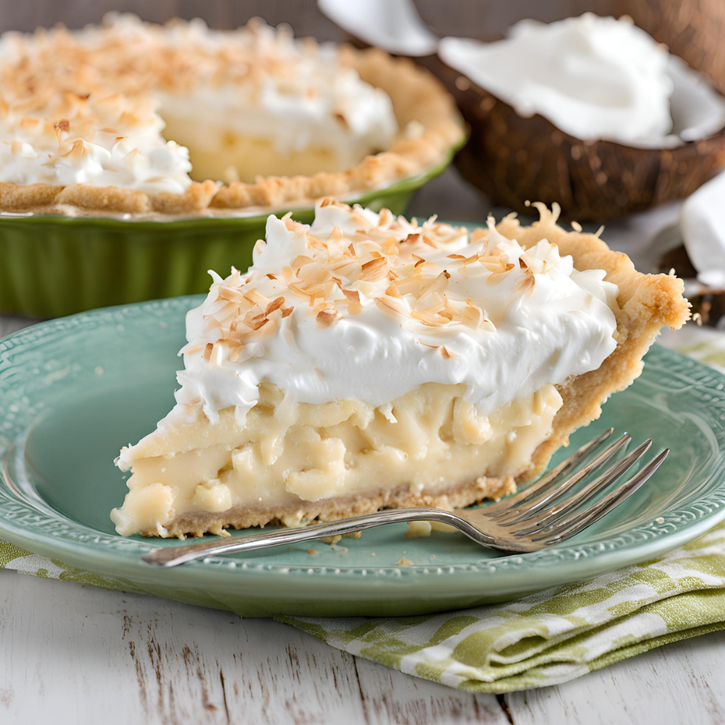 old fashioned coconut cream pie