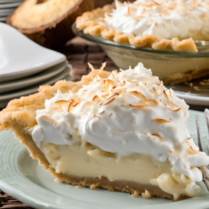 old fashioned coconut cream pie