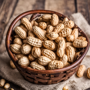 roasted peanuts in shell