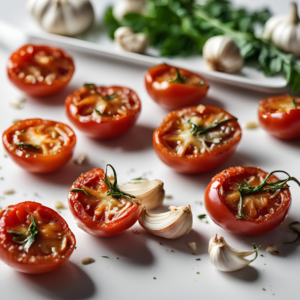 Roasted Tomatoes and Garlic